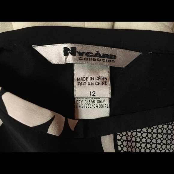 Nygard 100% Silk Skirt - Picture 4 of 5